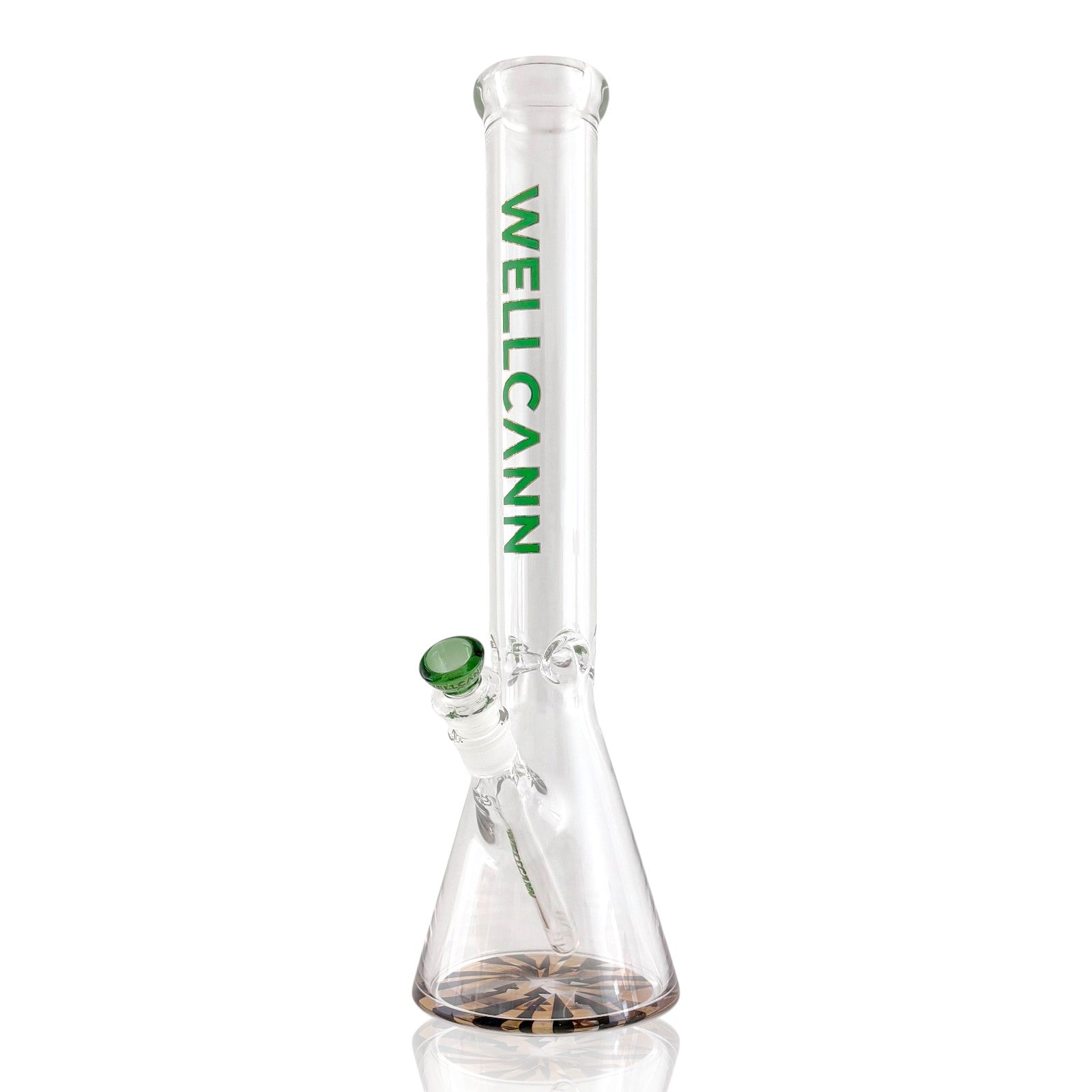 Wellcann | HeavyShield 17" Premium Beaker Bong – 7mm Thick Glass Reinforced Base