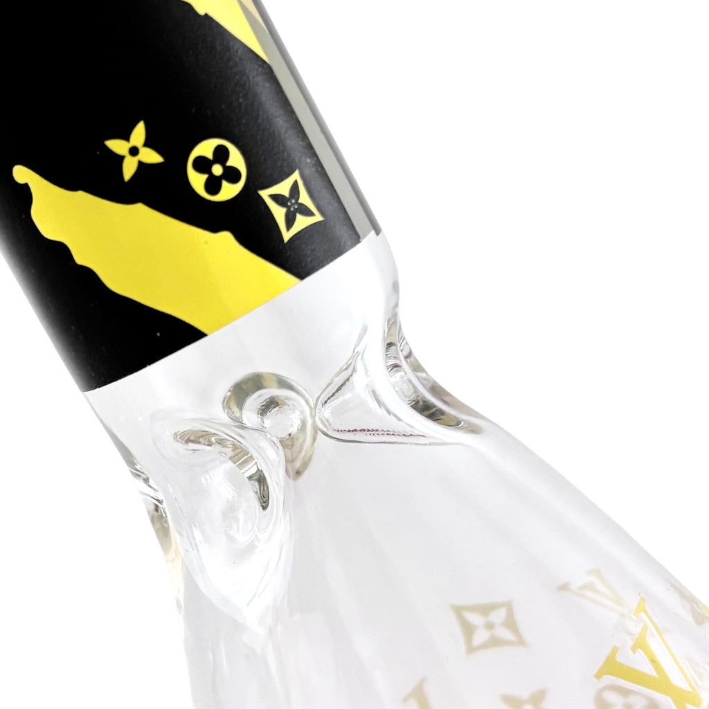 10" LuxePrint Beaker Bong Collection – 4mm Thick Glass
