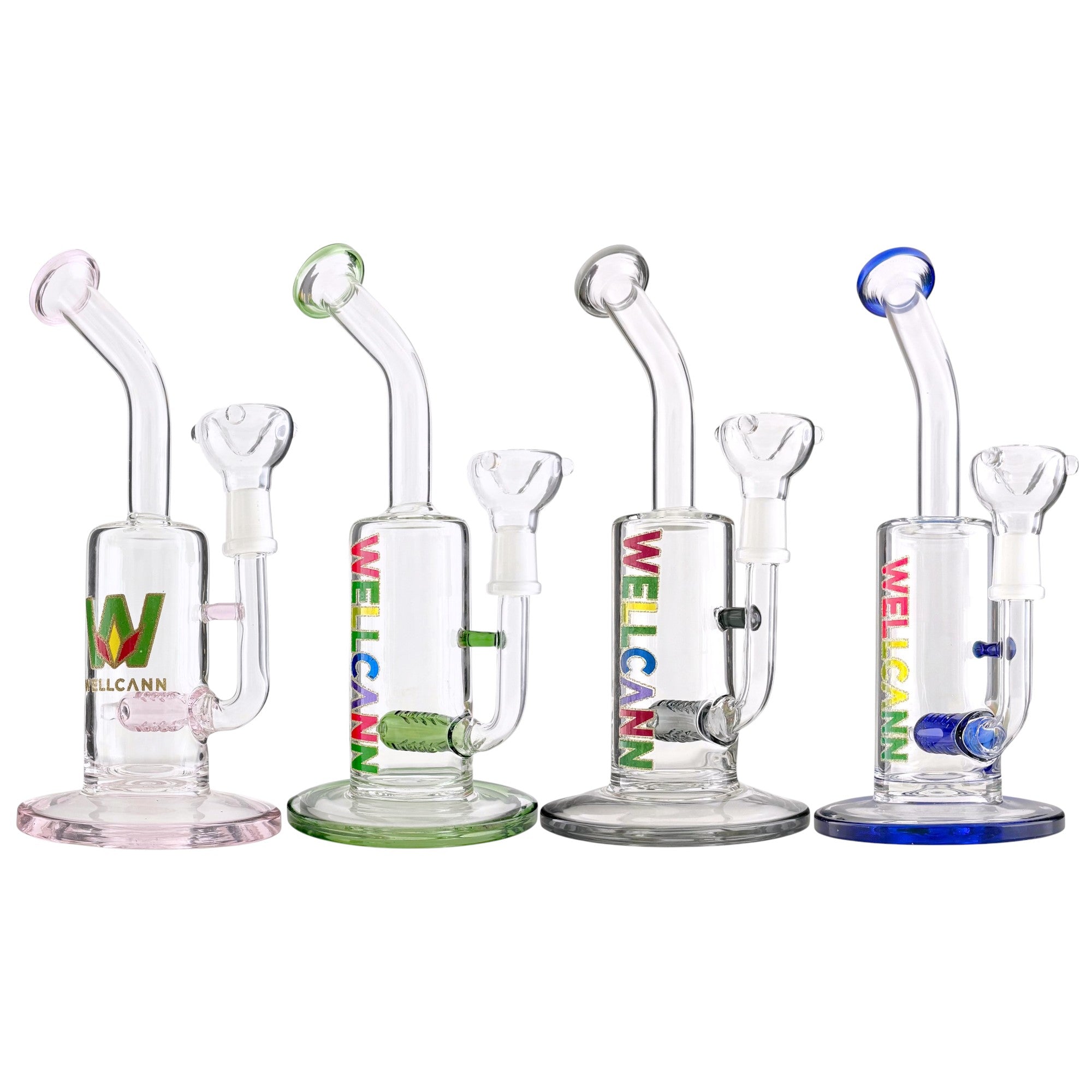 Wellcann | 9" InclineFlow Glass Rig