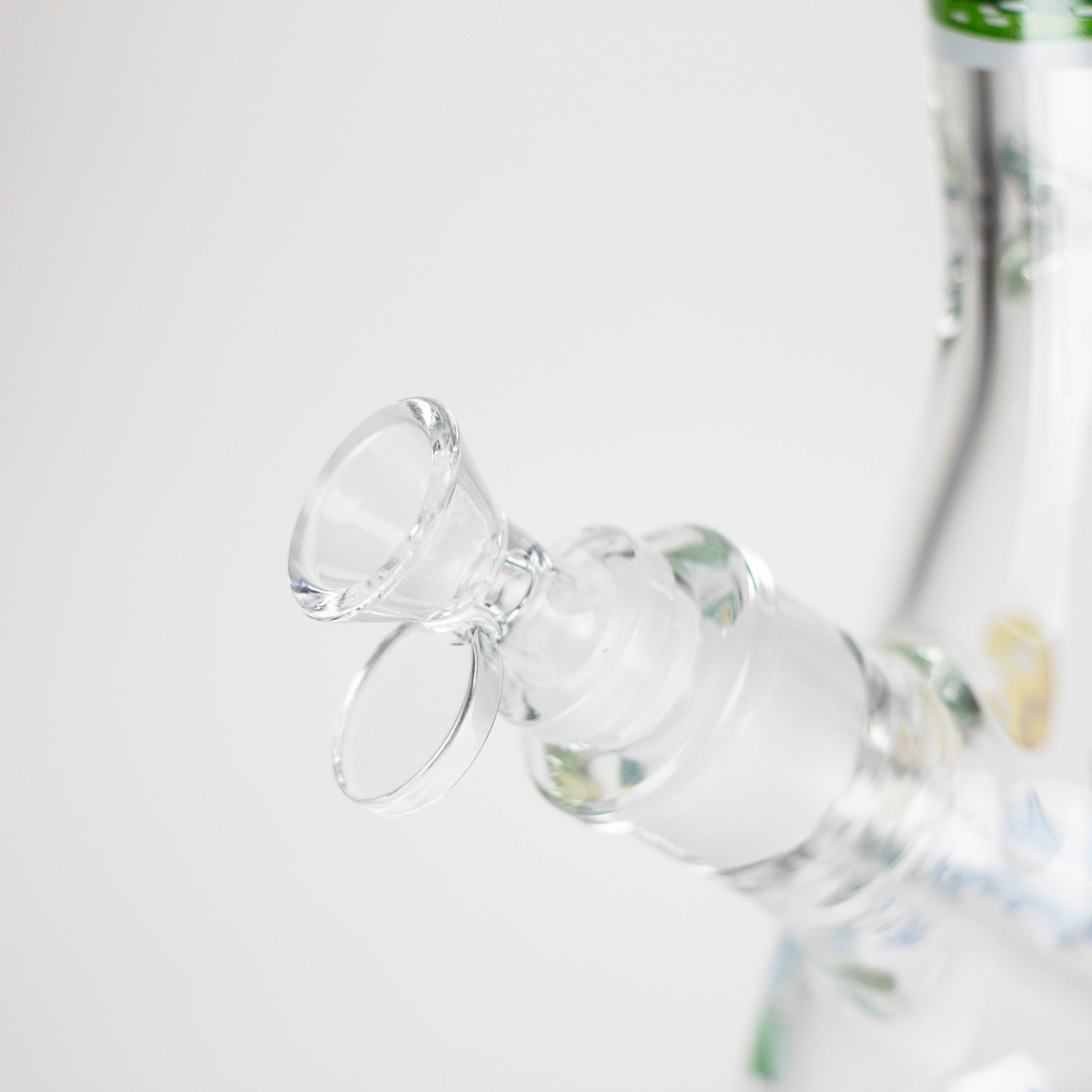 14" 7mm RM Glass Bong – Heavy Duty Beaker Water Pipe [FTLL06]
