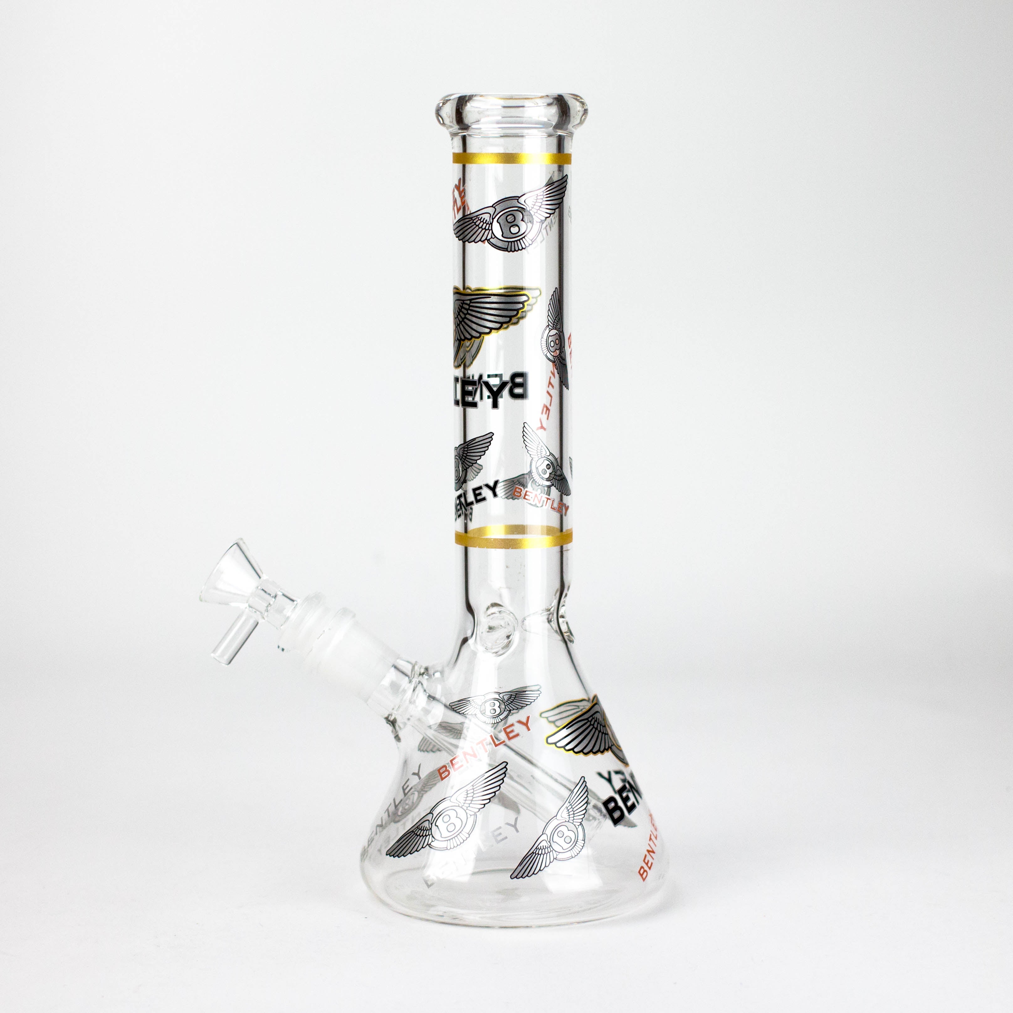 10" Luxury Car Design Glass Beaker Bong