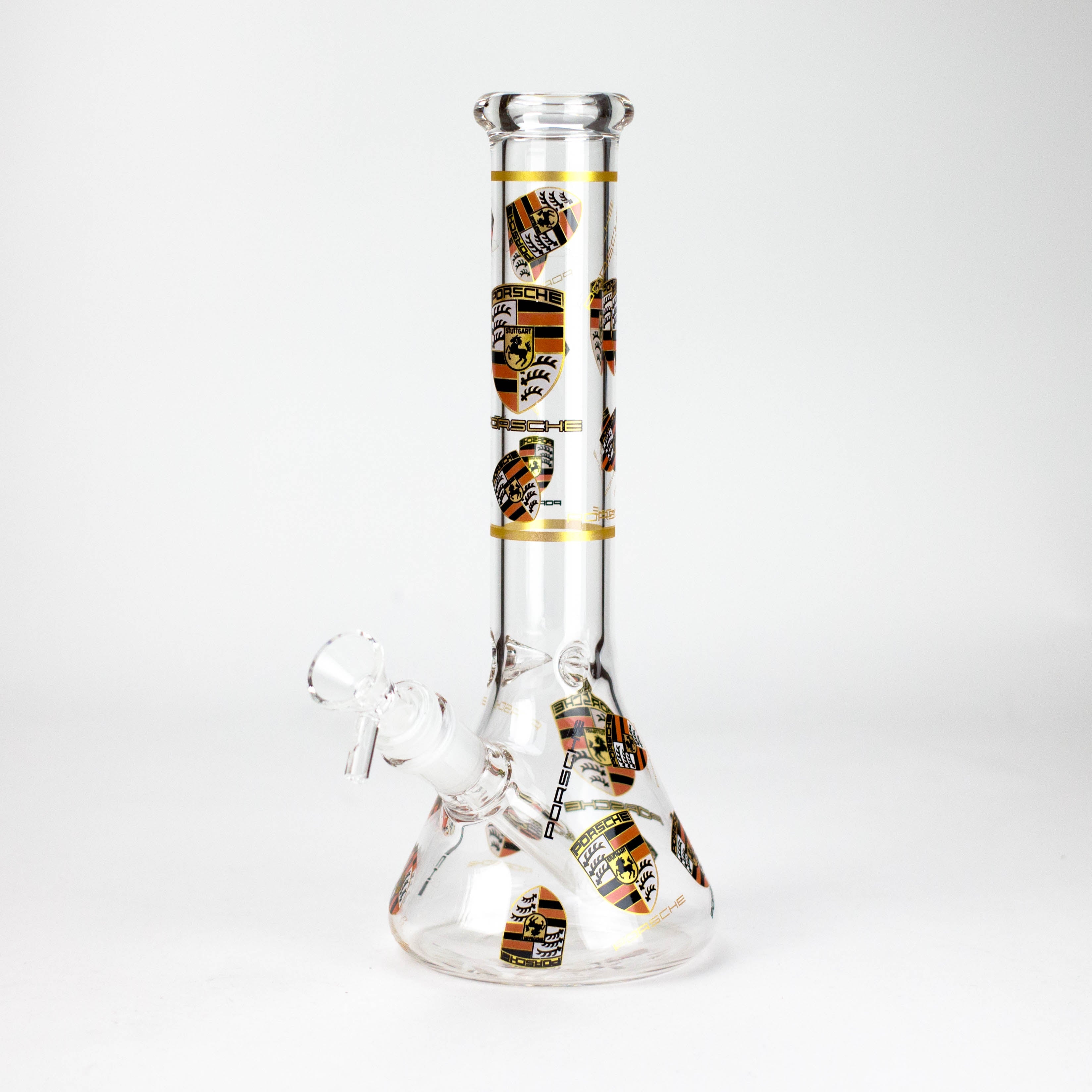 10" Luxury Car Design Glass Beaker Bong