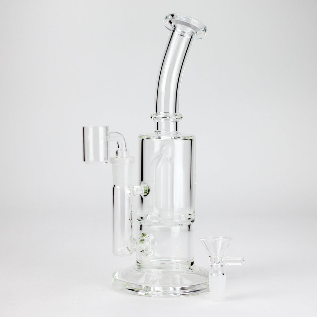 Triangle | 10" 2-in-1 Premium Glass Dab Rig with Tree Percolator
