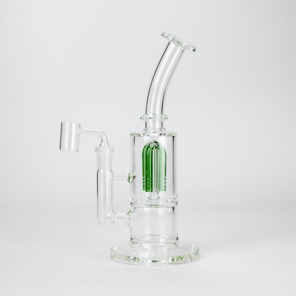 Triangle | 10" 2-in-1 Premium Glass Dab Rig with Tree Percolator