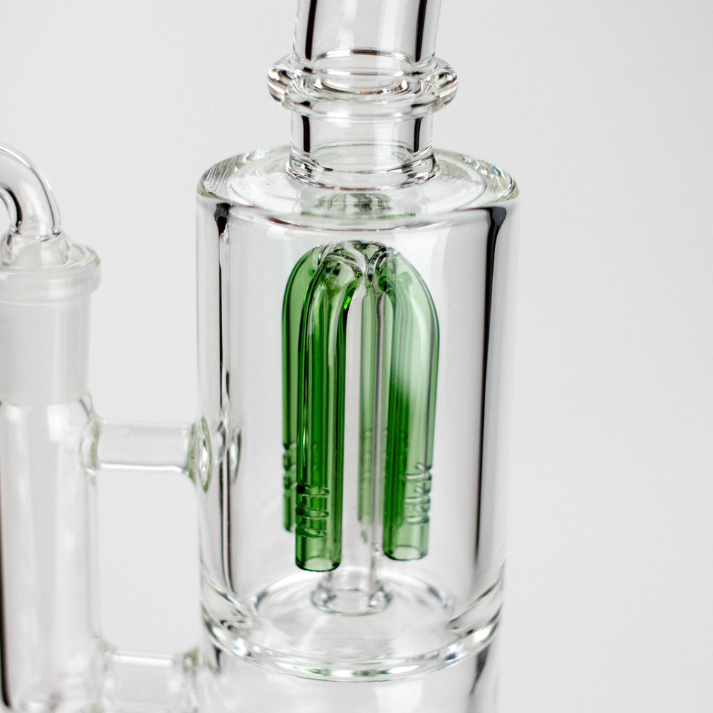 Triangle | 10" 2-in-1 Premium Glass Dab Rig with Tree Percolator