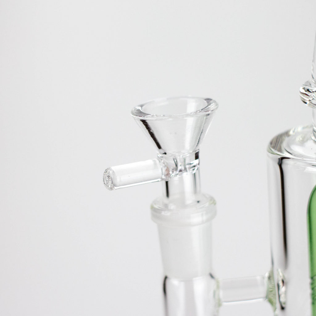 Triangle | 10" 2-in-1 Premium Glass Dab Rig with Tree Percolator