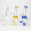 6" Assorted Design Stemless Glass Bong