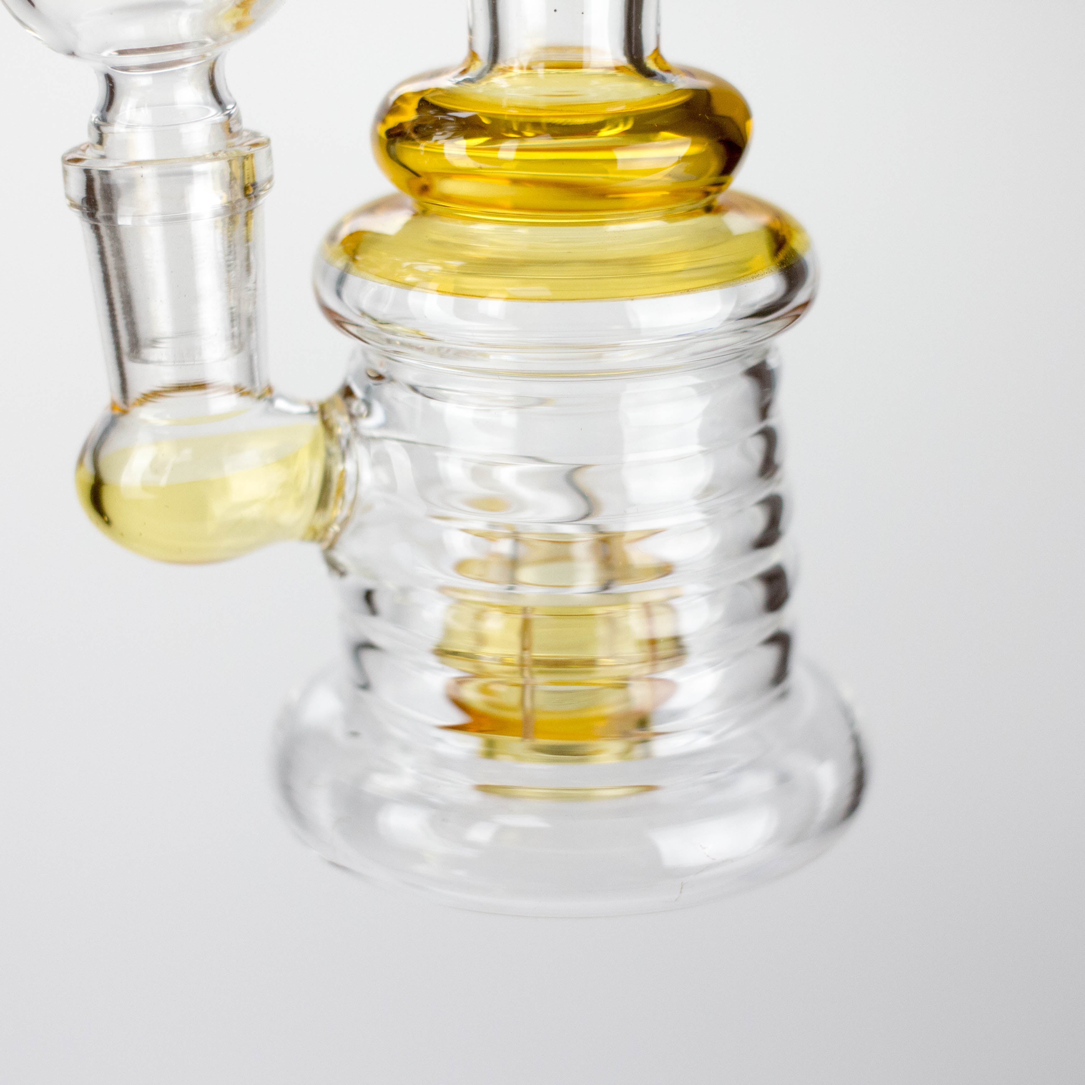6" Assorted Design Stemless Glass Bong