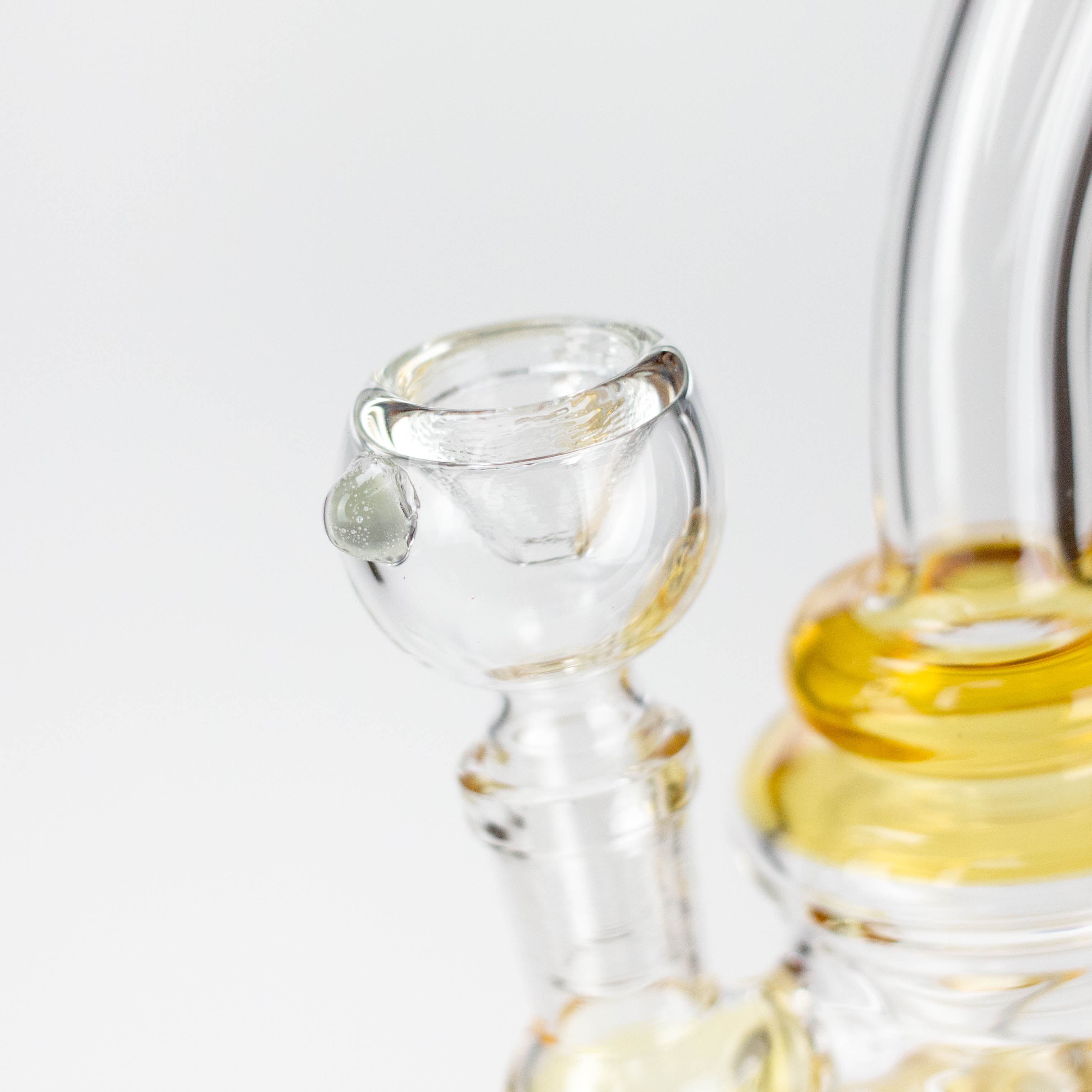 6" Assorted Design Stemless Glass Bong