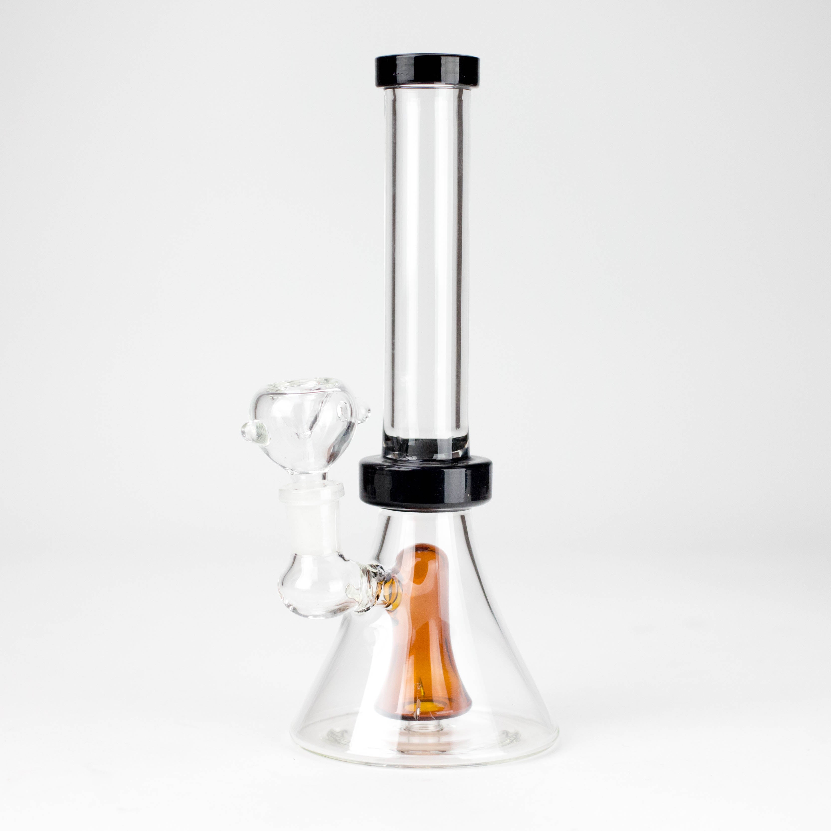 9" Stemless Glass Bong with diffuser