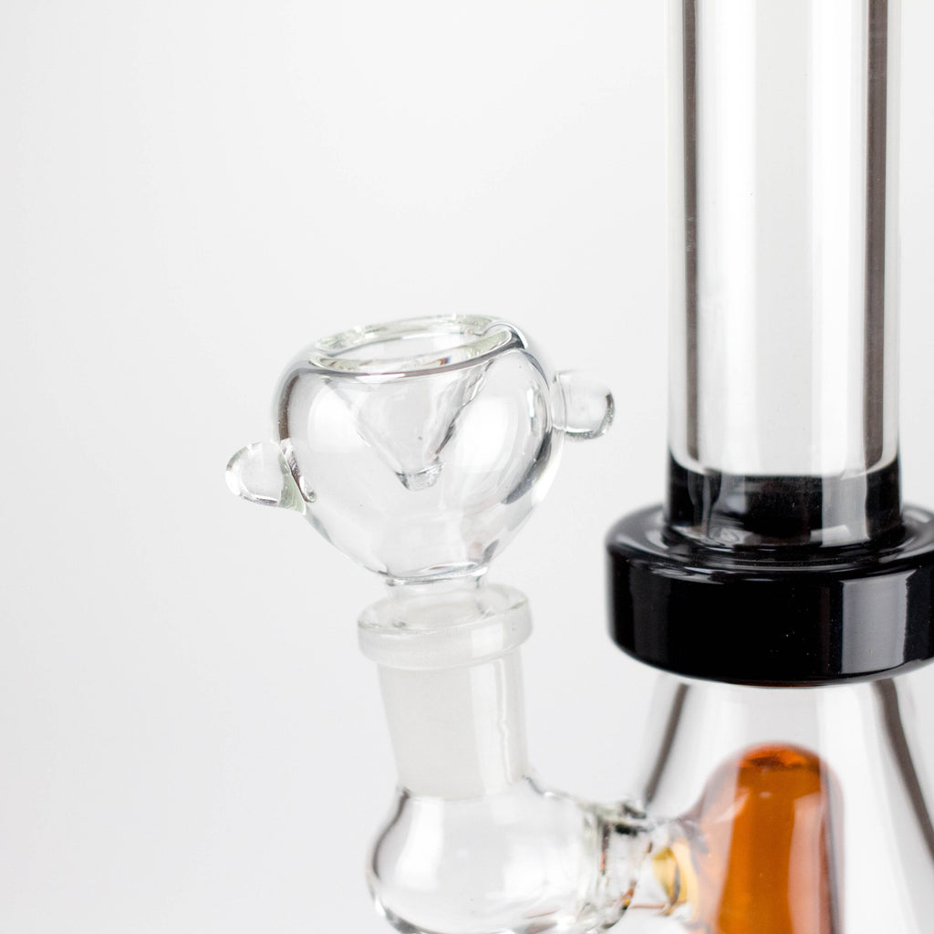 9" Stemless Glass Bong with diffuser