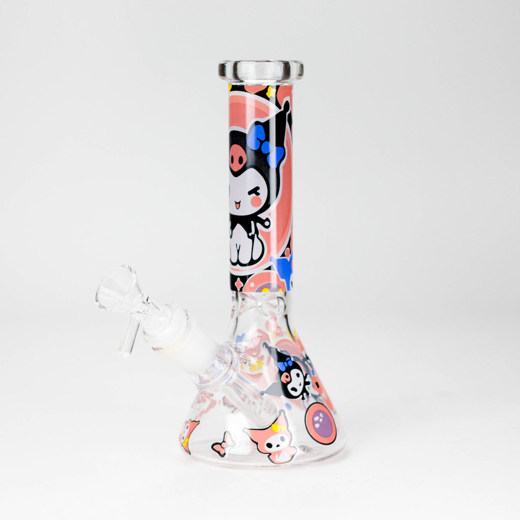 7.5" 4mm OP Design Beaker Bong [PIP881]
