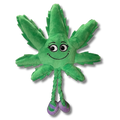 Mary Jane the Marijuana Leaf - Squeaky Dog Toy & Shelf-Sitter Plushie - 13"