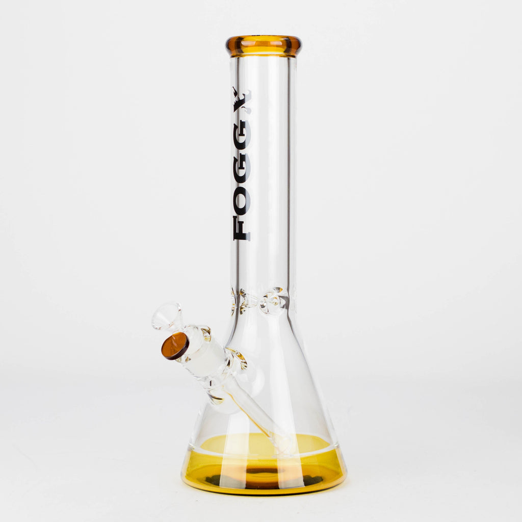 FOGGX | 14" Beaker Glass Bong – 7mm Thick [FT540]
