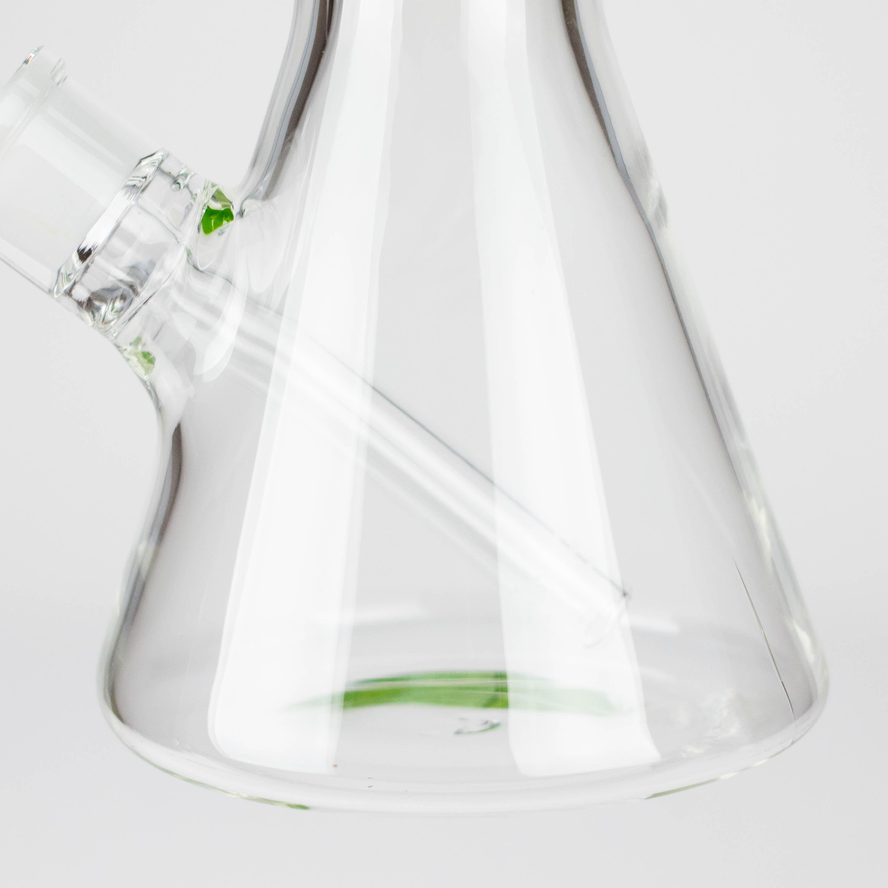 FOGGX | 14" Sandblasted Beaker Glass Water Pipe – 7mm Thick [FT321]
