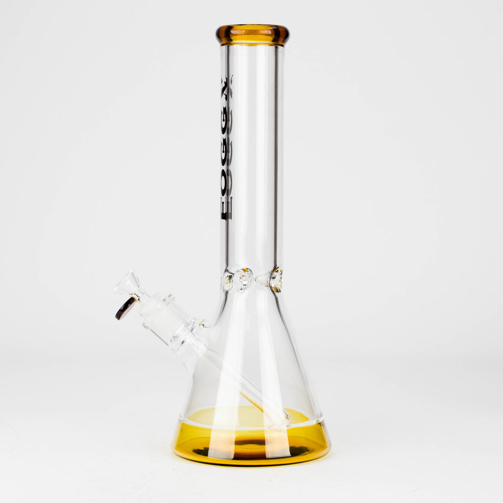 FOGGX | 14" Beaker Glass Bong – 7mm Thick [FT540]