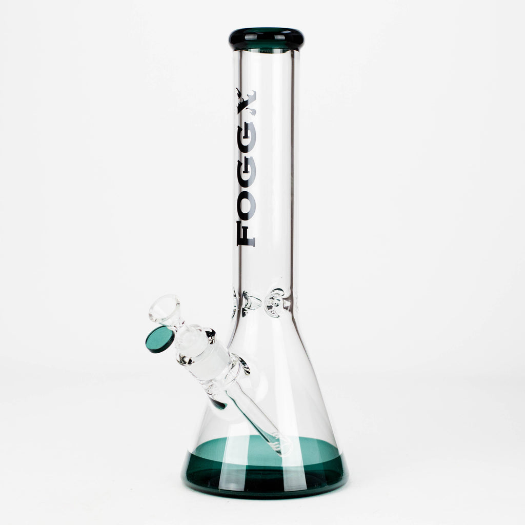 FOGGX | 14" Beaker Glass Bong – 7mm Thick [FT540]