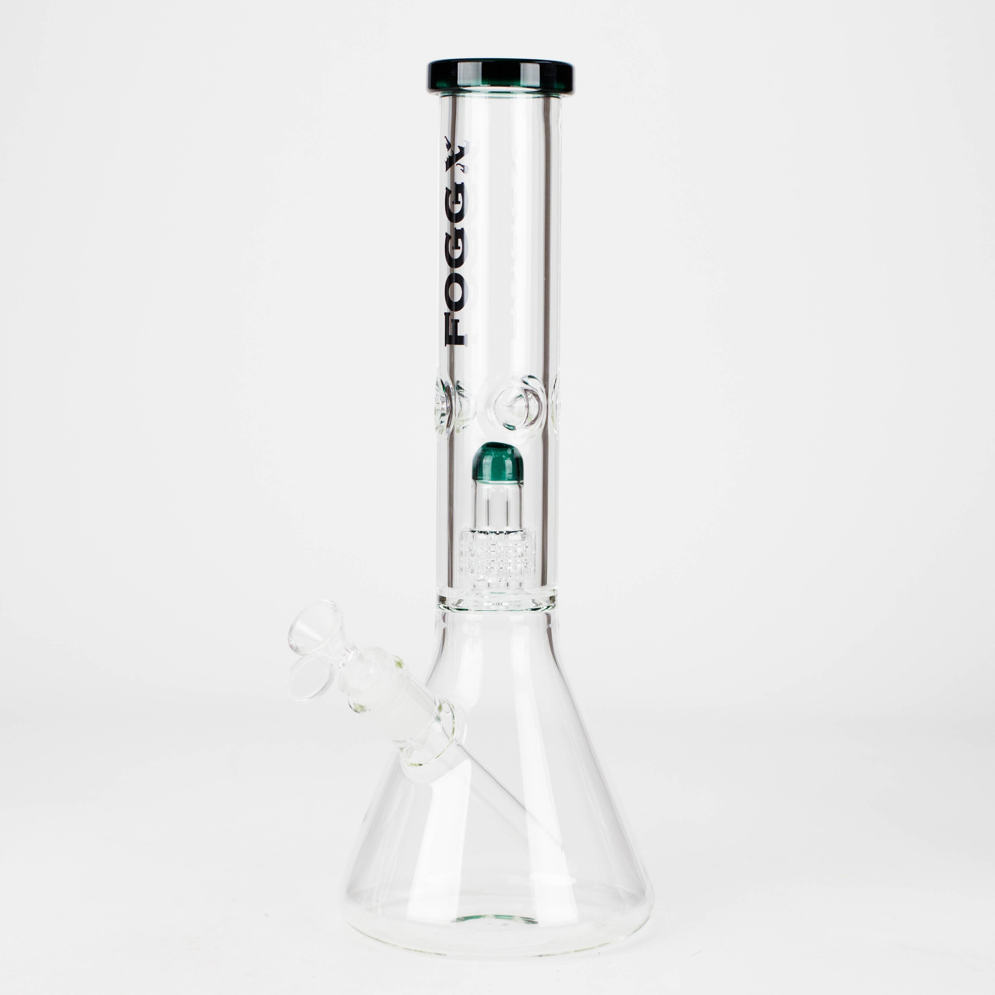 FOGGX | 14" Glass Water Pipe with Percolator [FT187]