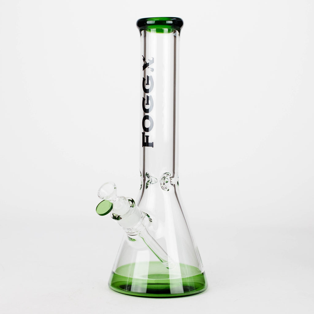 FOGGX | 14" Beaker Glass Bong – 7mm Thick [FT540]