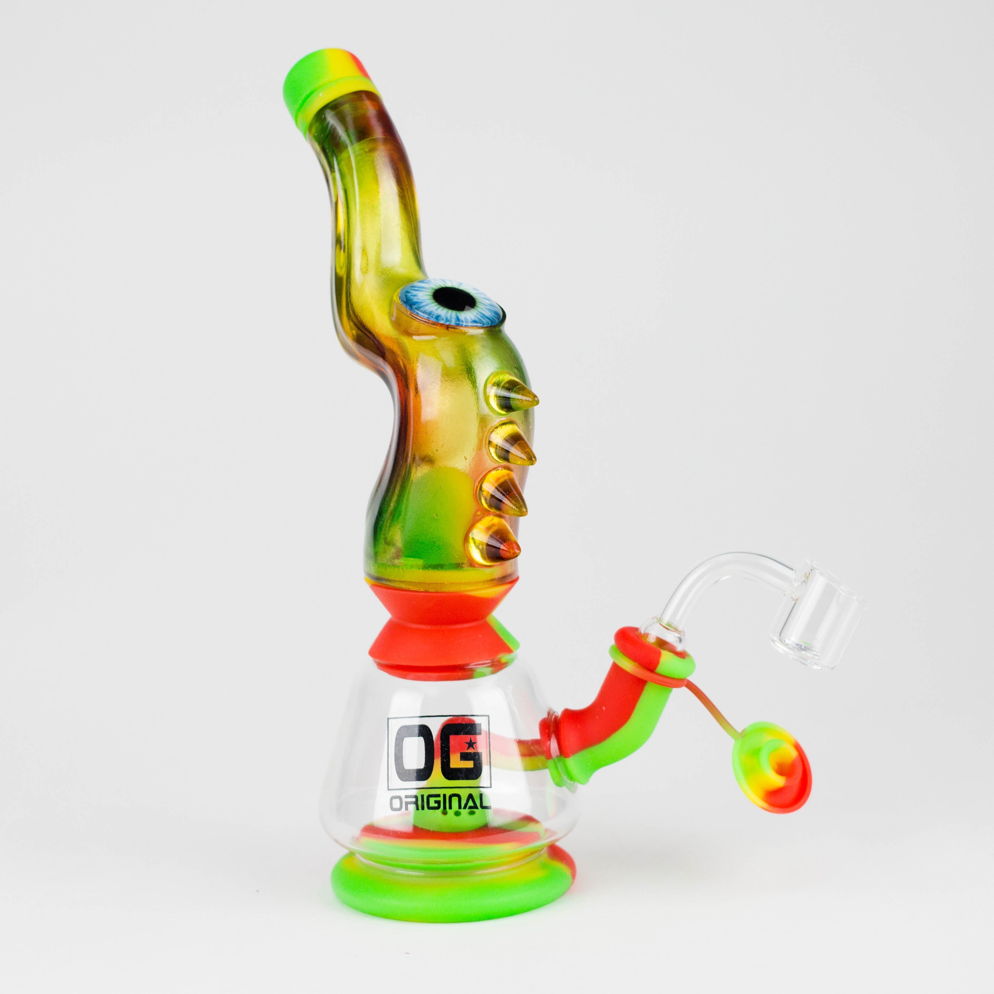 OG Original | 10" Tentacle Eye Silicone Water Pipe with Gift Box – Assorted Colors