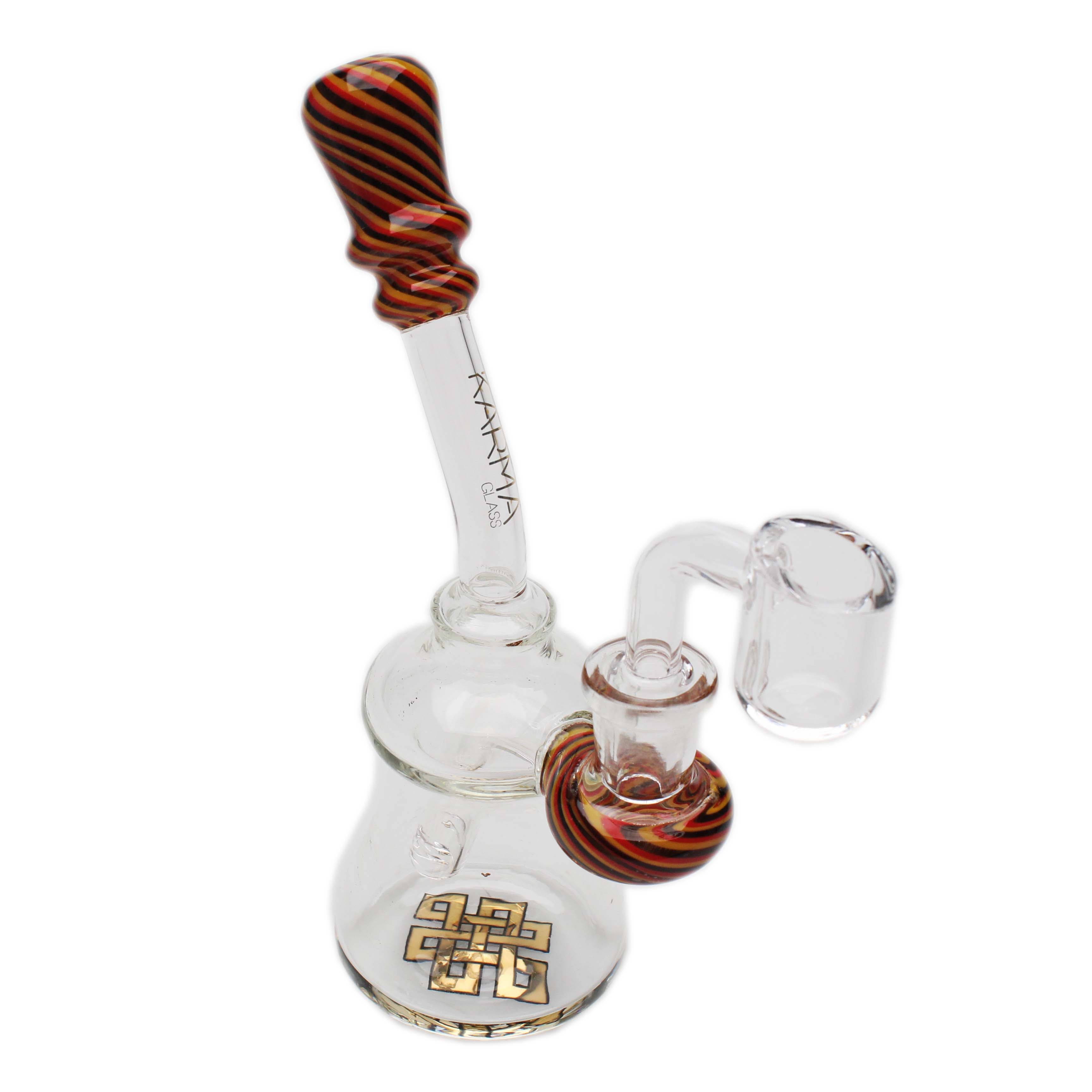 Karma | Bent Neck Reversal With Banger Glass Rig  (Dark Reversal)