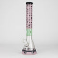 18" 7mm Glass Beaker Bong – Stone Age Design with Ice Catcher