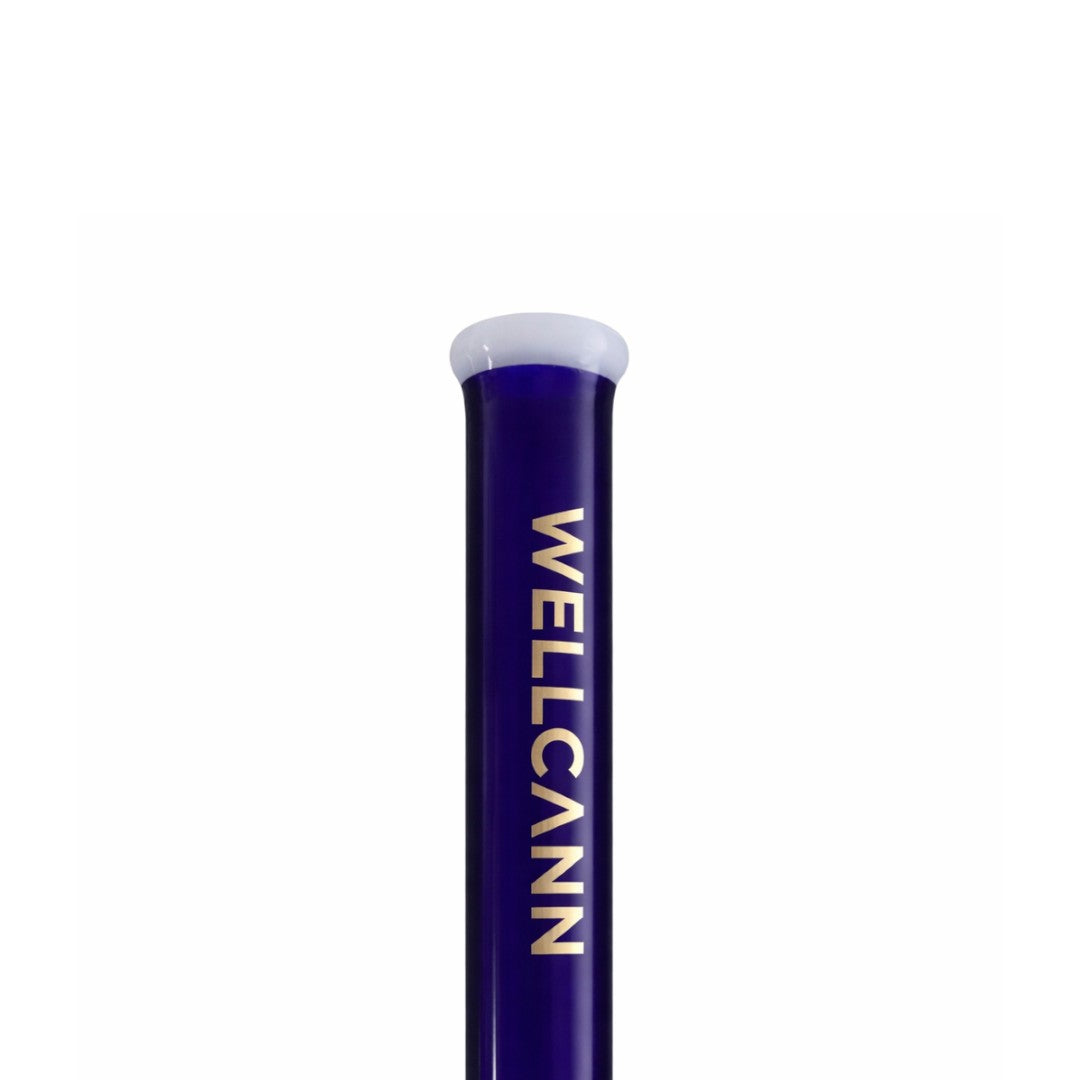 WELLCANN | 15" Thickened Base Geometric Beaker Glass Bong