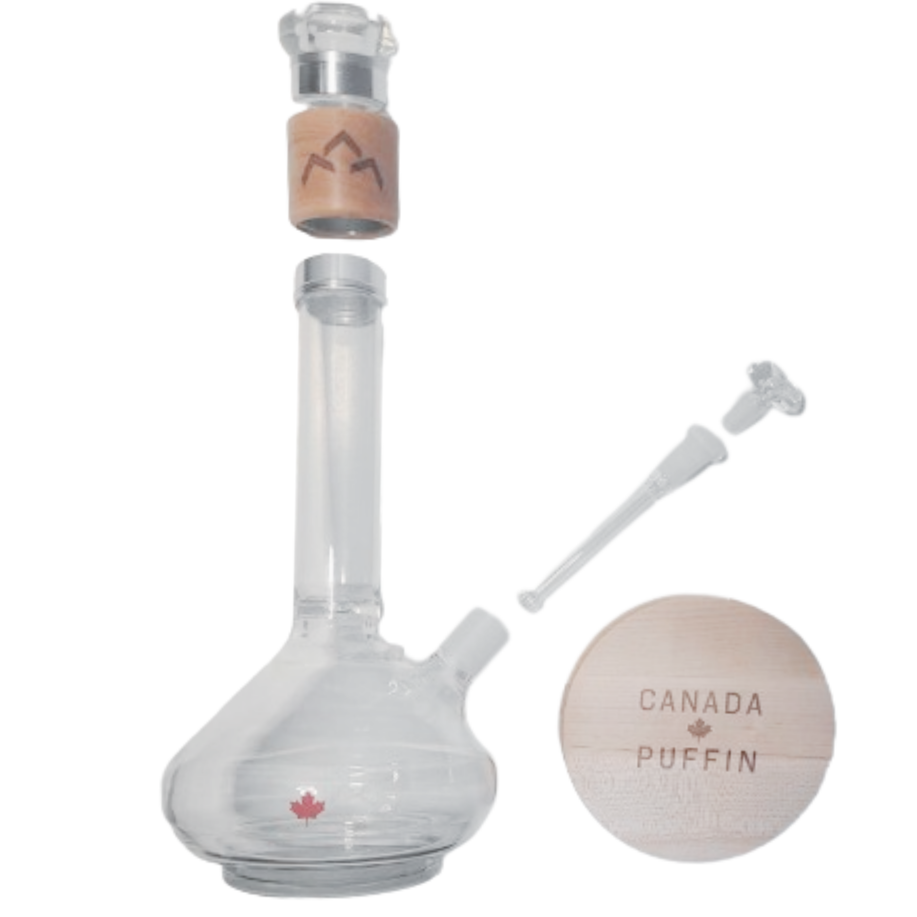 Canada Puffin | 14.25" Borealis  Beaker Bong