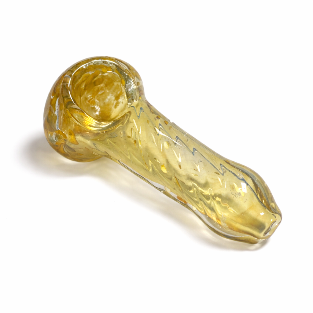 2.5" Double Glass Pipe – 2-Pack (Assorted Mixed Colors)