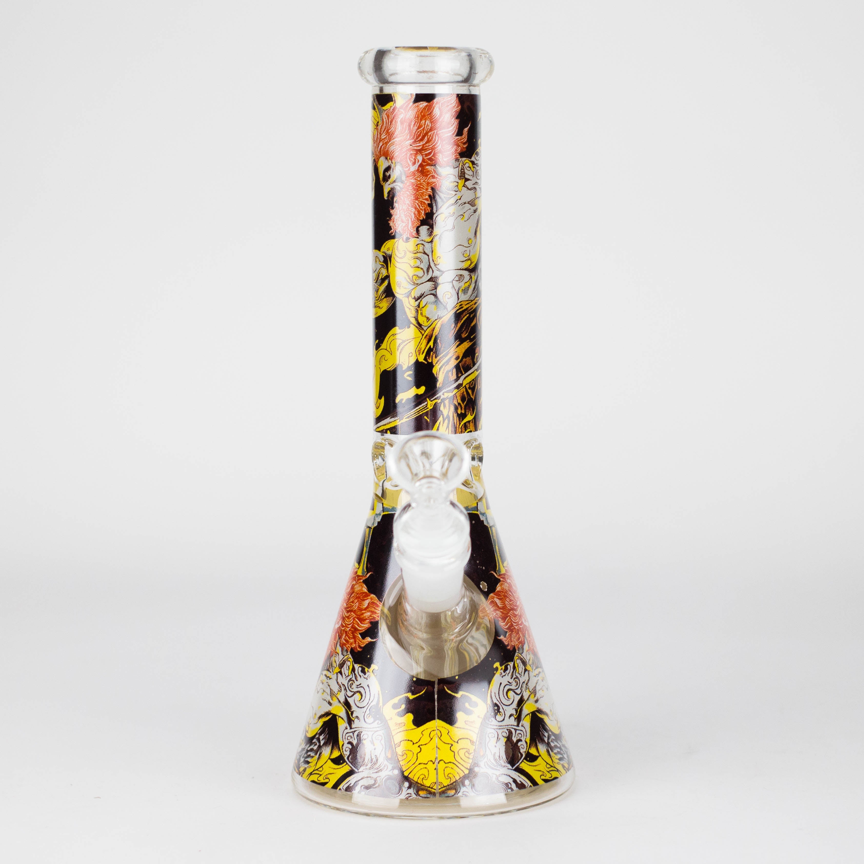 10" Myth Design Glass Beaker Bong