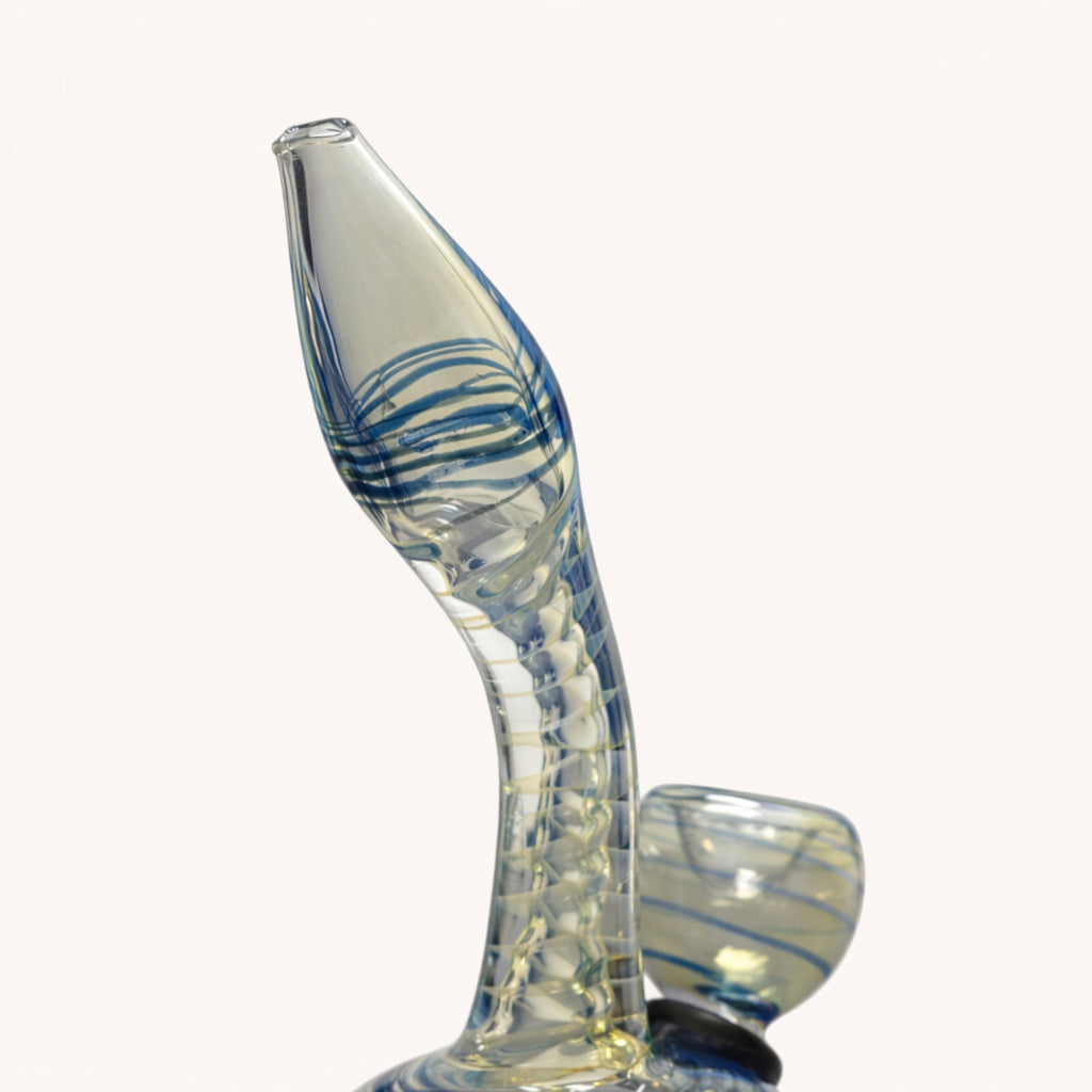 5" Swirl Pattern Mini Glass Bong
