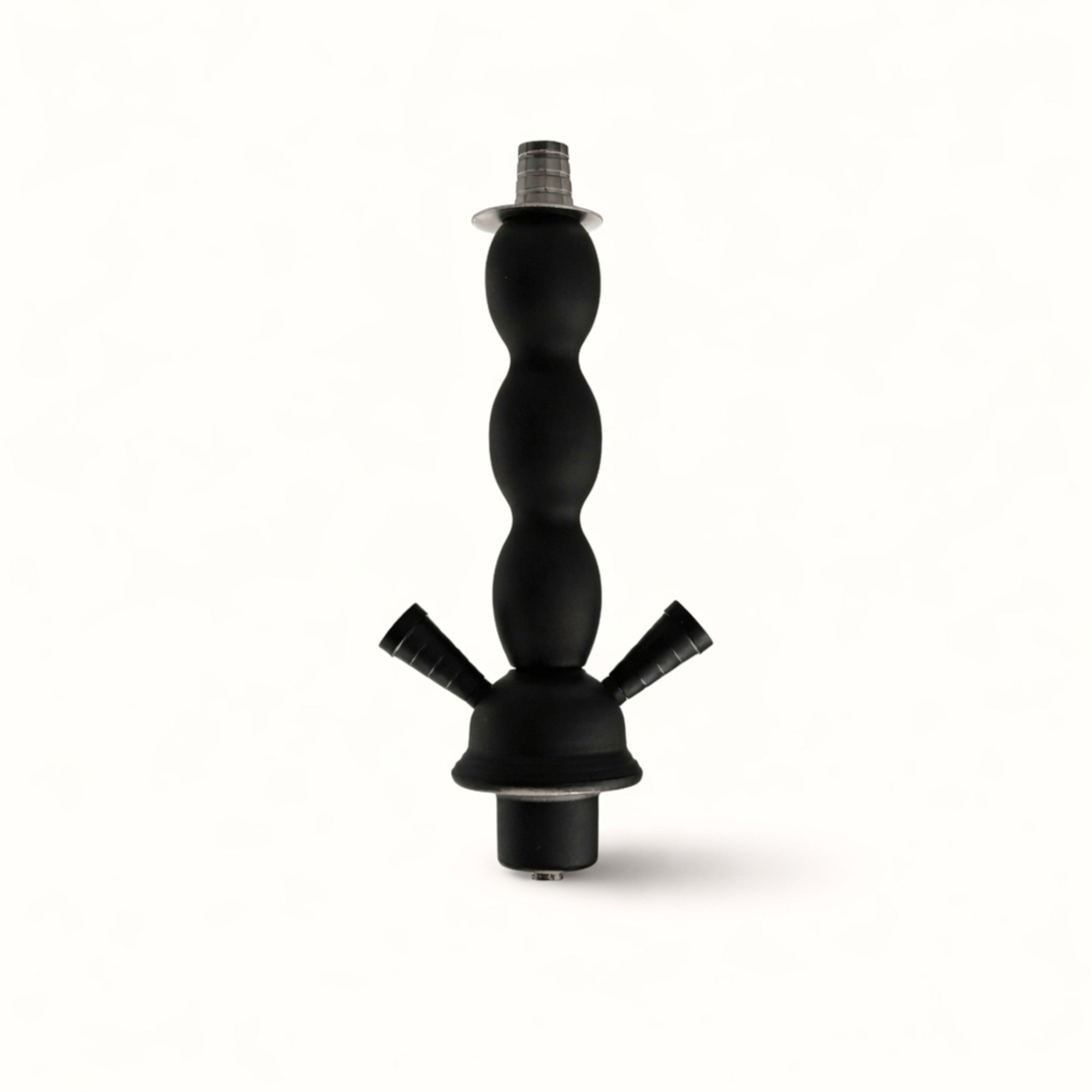 18" Dual-Hose Iridescent Glass Hookah