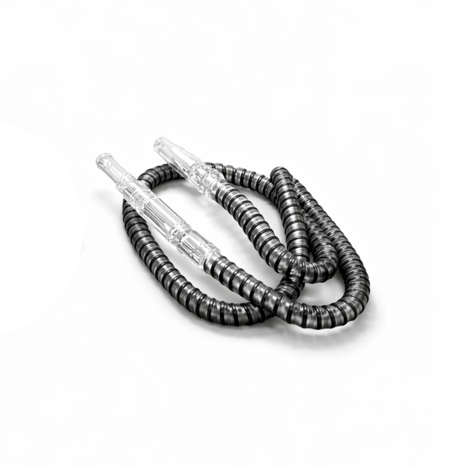 10" Monochrome Glass Hookah Set