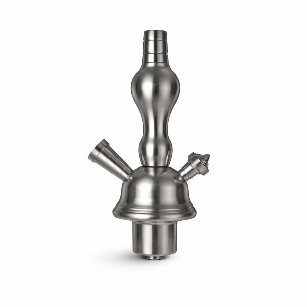 10" Mini Glass Hookah Set - Black