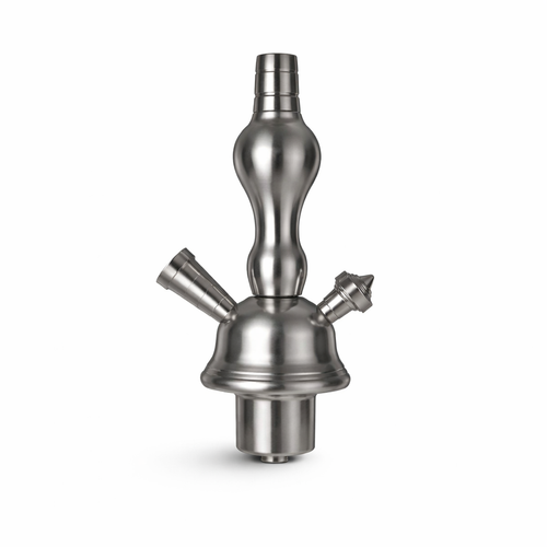 10" Mini Glass Hookah Set - Black