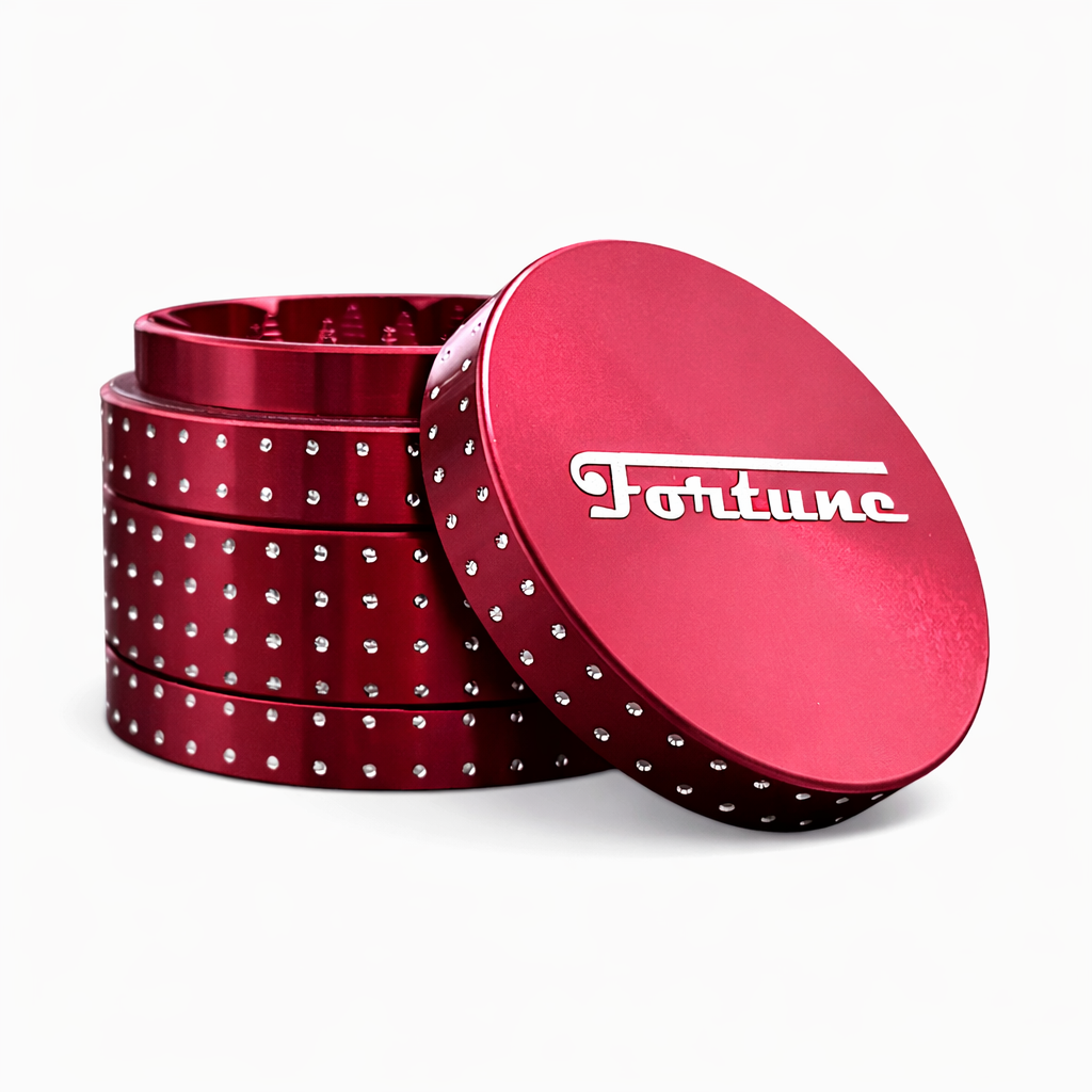 Fortune | 4-Part Aluminum Grinder – 62mm x 48mm