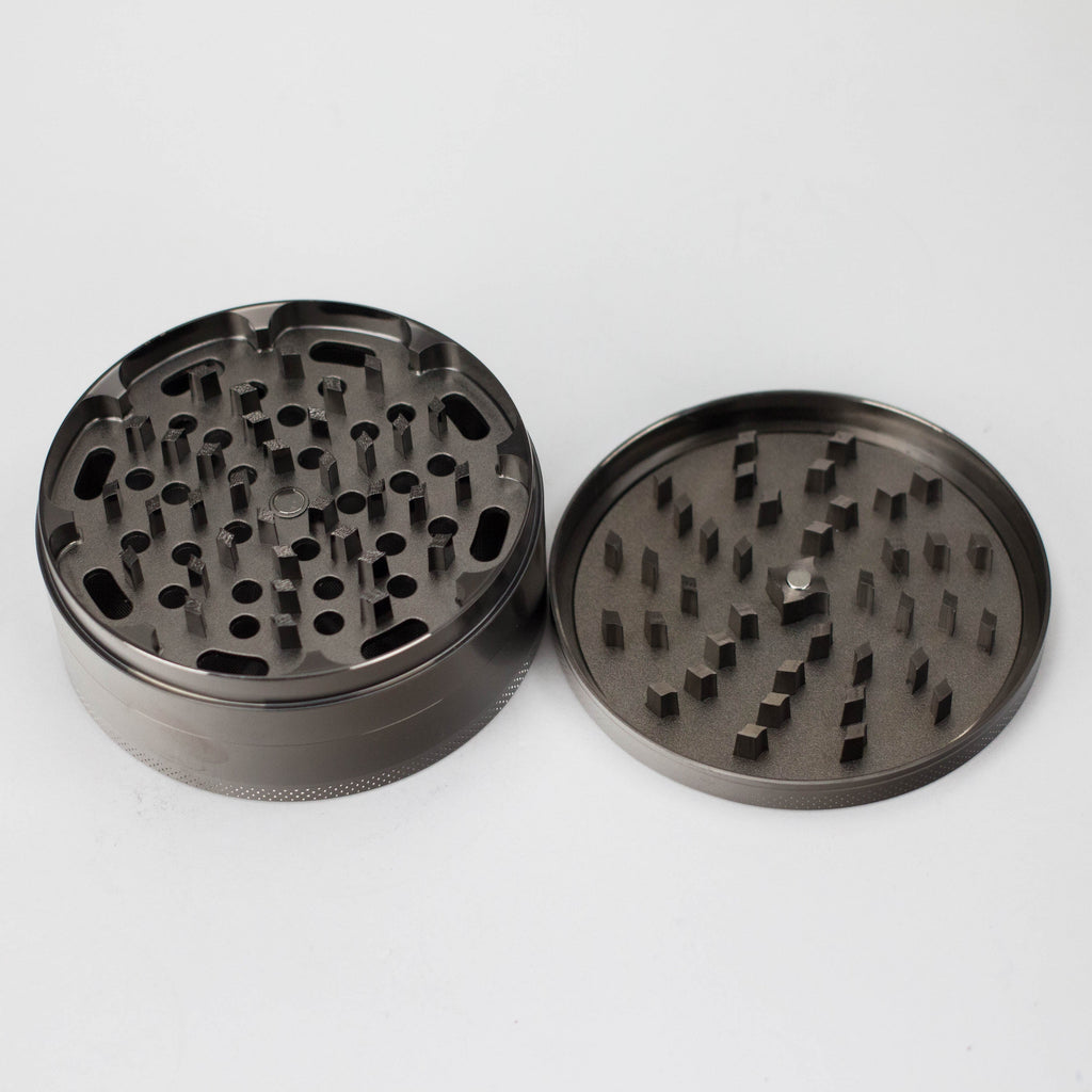 Zinc Gun Metal HIT Grinder 100mm 4pts