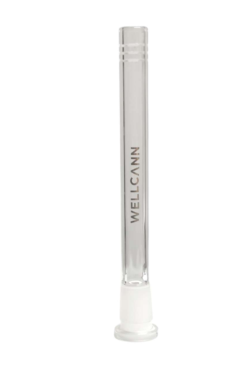 Wellcann | 6"Colored Glass Downstems With Gold Logo
