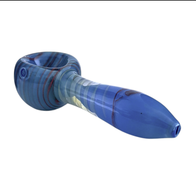 3" Glass Hand Pipe – Assorted Colors-2CT