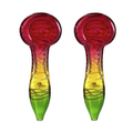 3" Rasta Glass Pipe-2CT