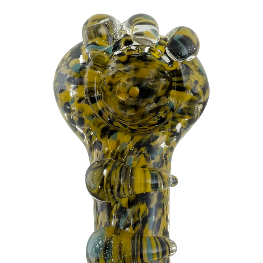 5" Heavy-Duty Glass Hand Pipe – Assorted Colors-2CT