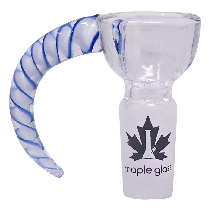 Maple Glass | Wave Horn  Bowl 14mm