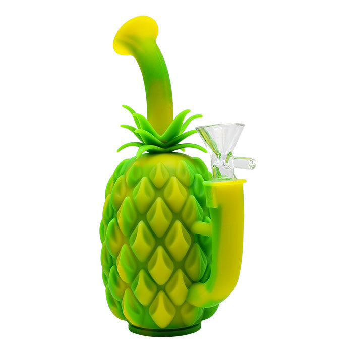 7"  Silicone Pineapple Bong