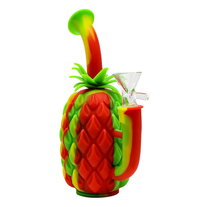 7"  Silicone Pineapple Bong