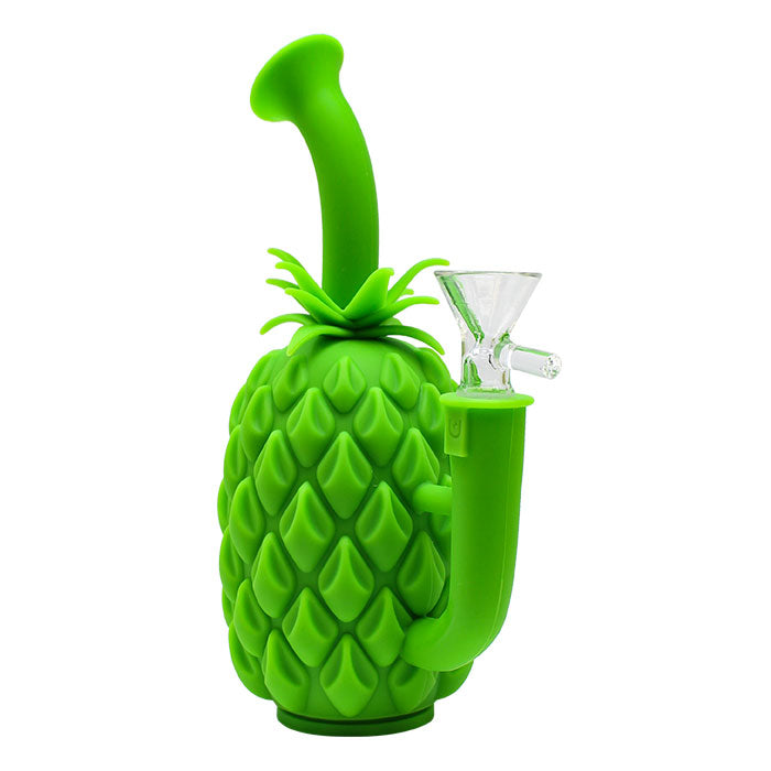 7"  Silicone Pineapple Bong