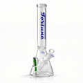 Fortune | 18" Beaker Bong – 7mm w/ Lighter Holder