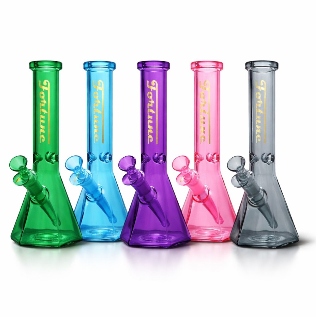 Fortune | 10" Pyramid Beaker Bong