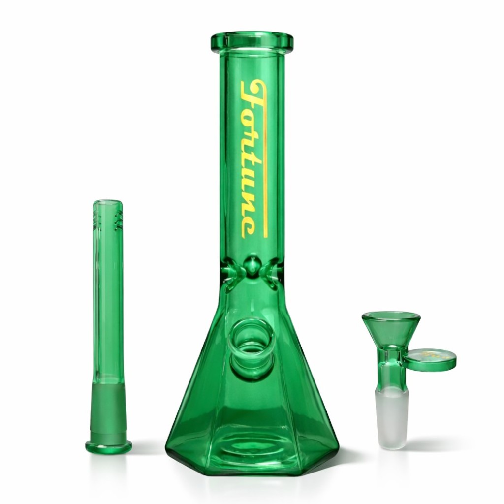 Fortune | 10" Pyramid Beaker Bong