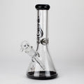Genie | 12" Classic Beaker Bong – 9 mm Thick Clear Glass ( F7-001 )
