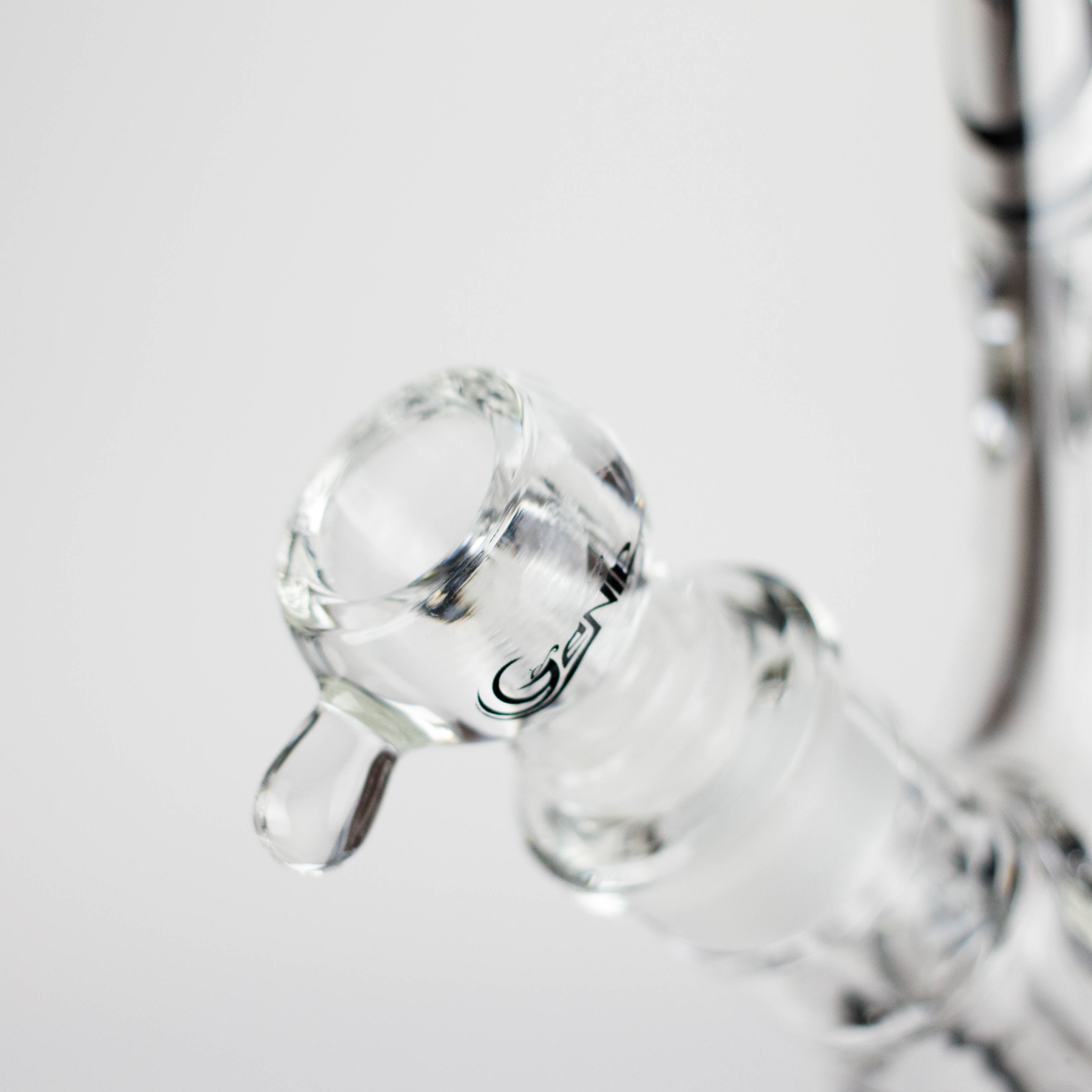 Genie | 12" Classic Beaker Bong – 9 mm Thick Clear Glass ( F7-001 )